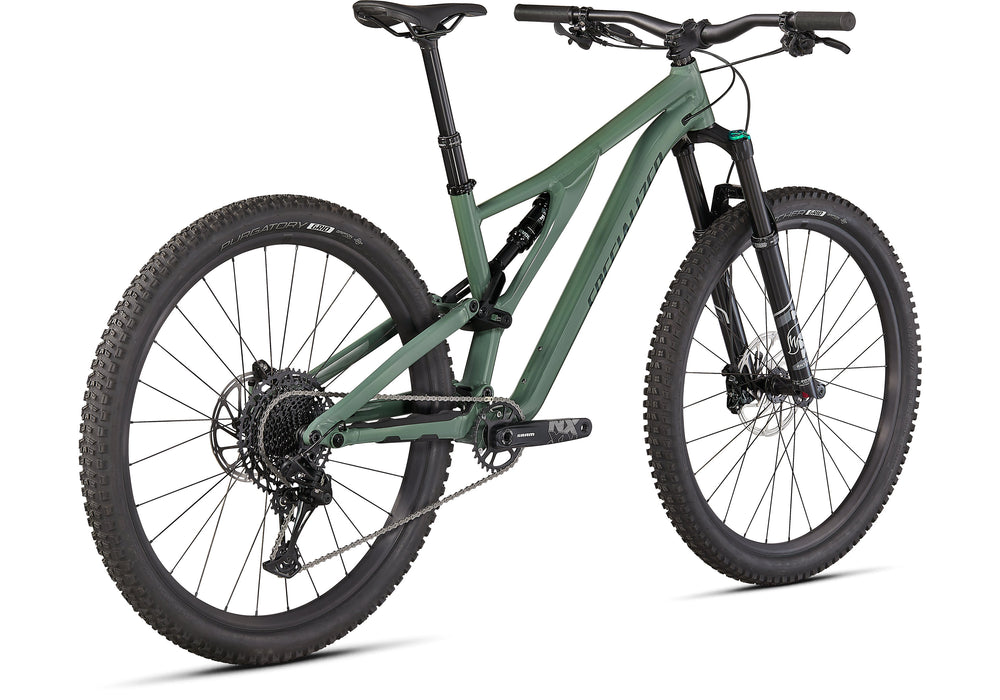 Specialized - Stumpjumper Comp Alloy - GLOSS SAGE GREEN / FOREST GREEN - 2021 - 3