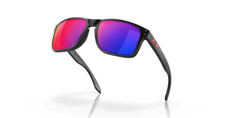 Oakley Holbrook Matte Black W +Red Iridium