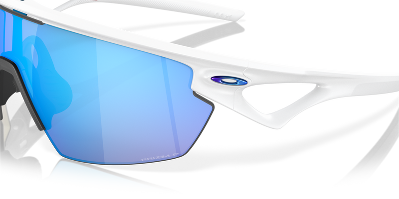 Oakley Sphaera Matte White W/Prizm Saphire Polarized