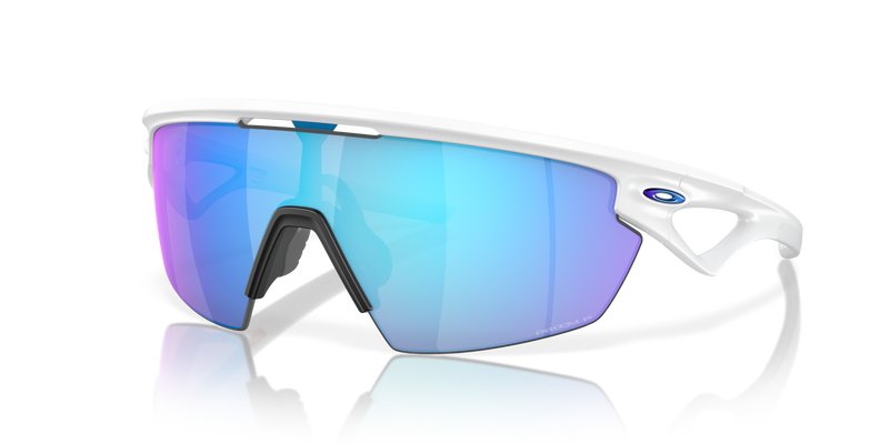 Oakley Sphaera Matte White W/Prizm Saphire Polarized
