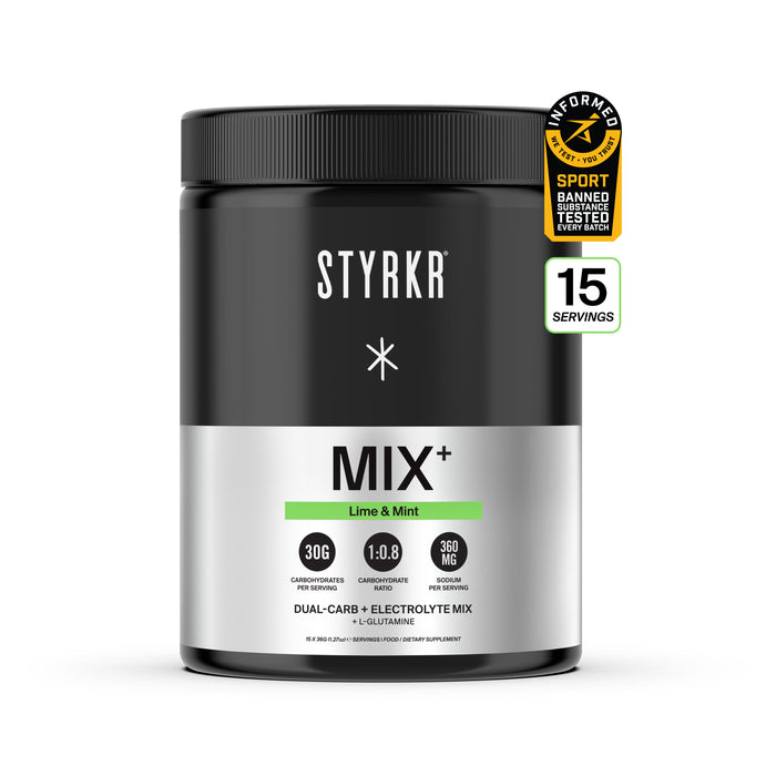 Styrkr Energy Drink Mix+ Lemon & Mint Dual Carb 537g