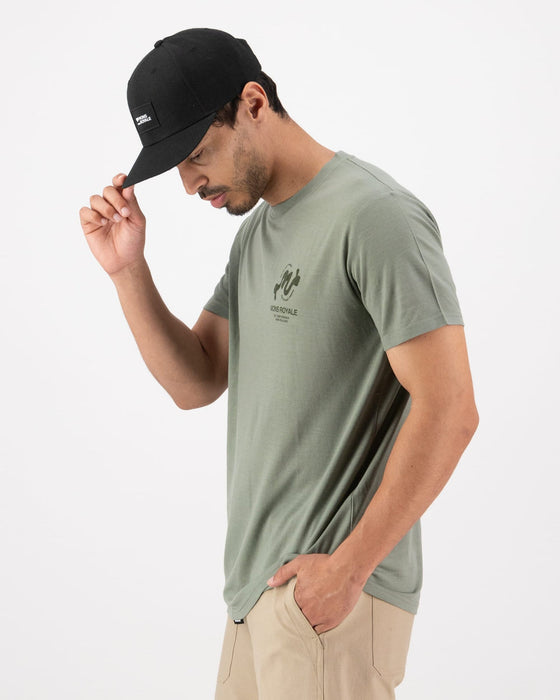 Mons Royale Icon T-shirt Mens Mr Thumb Willow