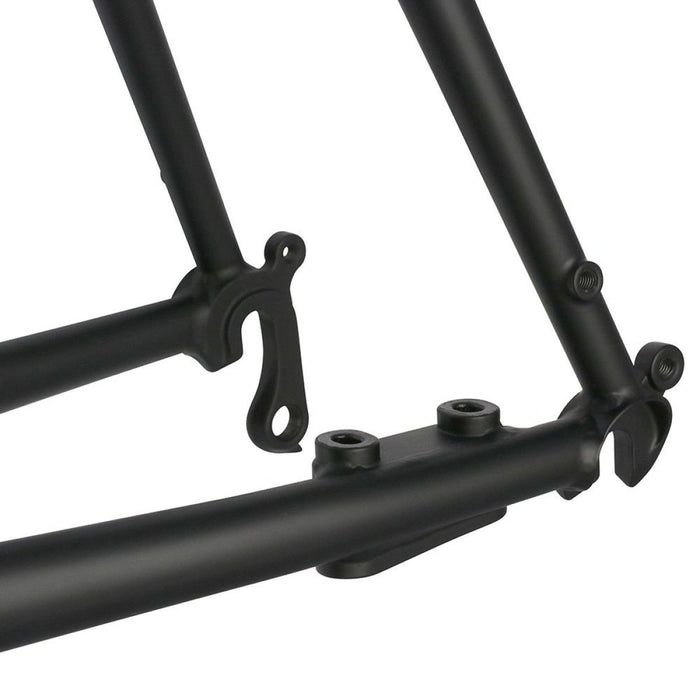 SOMA DOUBLE CROSS DISC FRAME MATTE BLACK — iRIDE Store