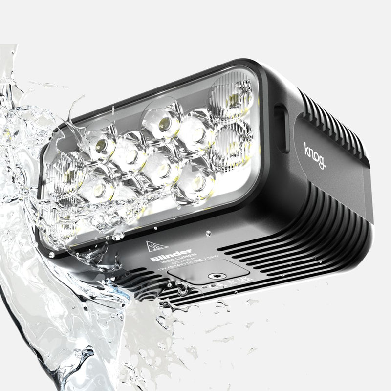 KNOG BLINDER X 1800 FRONT LIGHT - WITH BATTERY