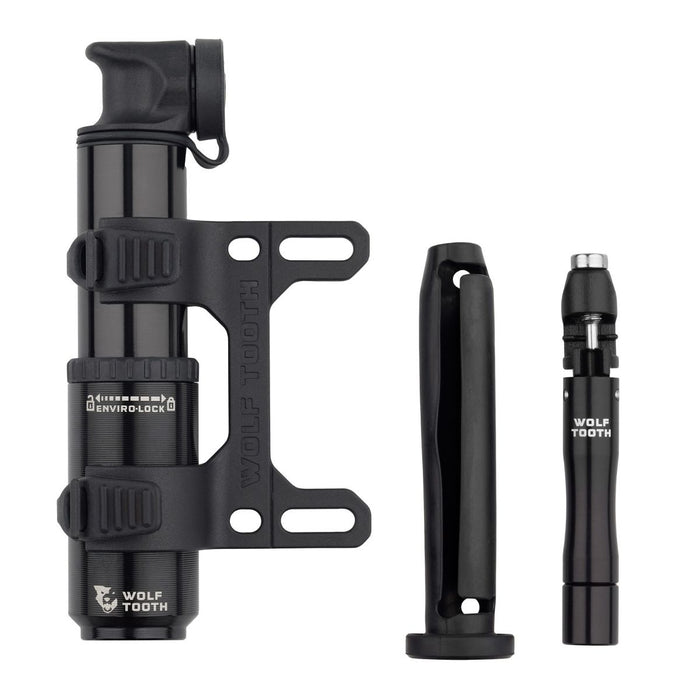 WOLF TOOTH ENCASE PUMP 40CC WITH CHAIN & TYRE PLUG MULTI-TOOL