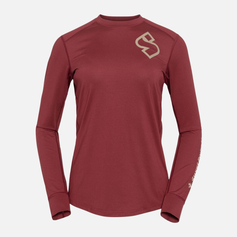 HUNTER LS JERSEY - DARK RED - WOMEN'S