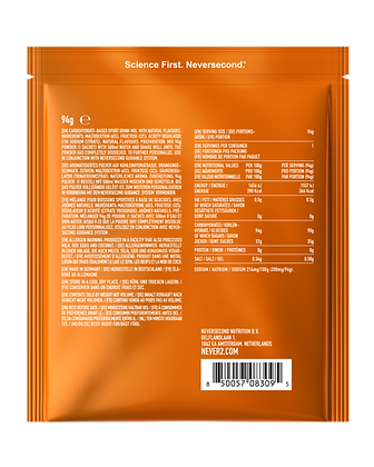 Neversecond C90 High-carb Drink Mix Orange 94g