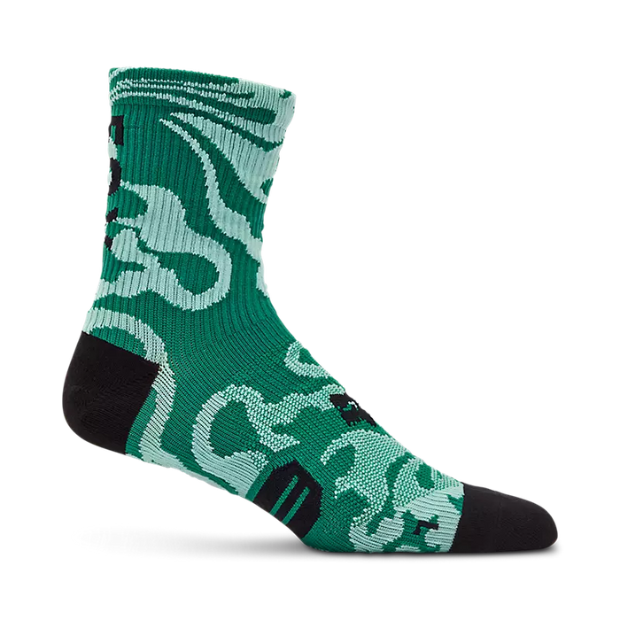 Fox Ranger Frequency 6" Socks Pine Green