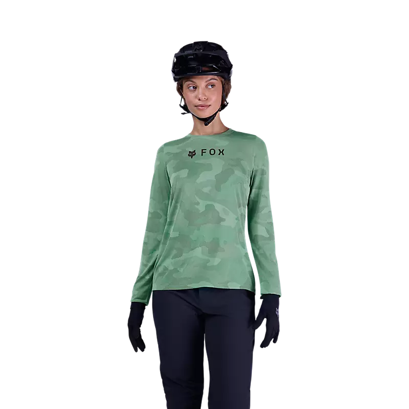 Fox Ranger Womens LS Jersey Tru Dri Pine Green