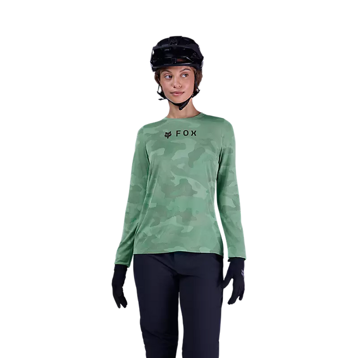 Fox Ranger Womens LS Jersey Tru Dri Pine Green