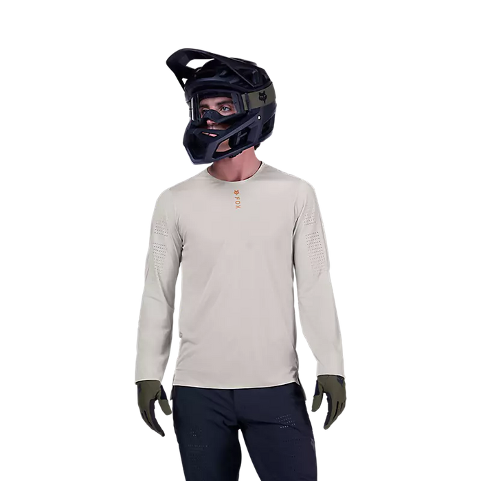 Fox Flexair Pro LS Jersey V2 Vintage White