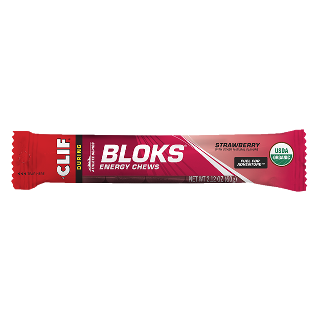 Clif Bloks Energy Chews-Strawberry