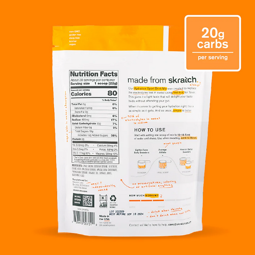 Skratch Labs Hydration Sport Drink Mix Orange