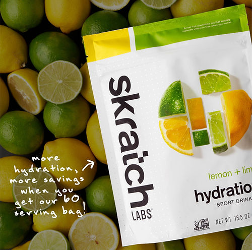 Skratch Labs Hydration Sport Drink Mix Lemon + Lime