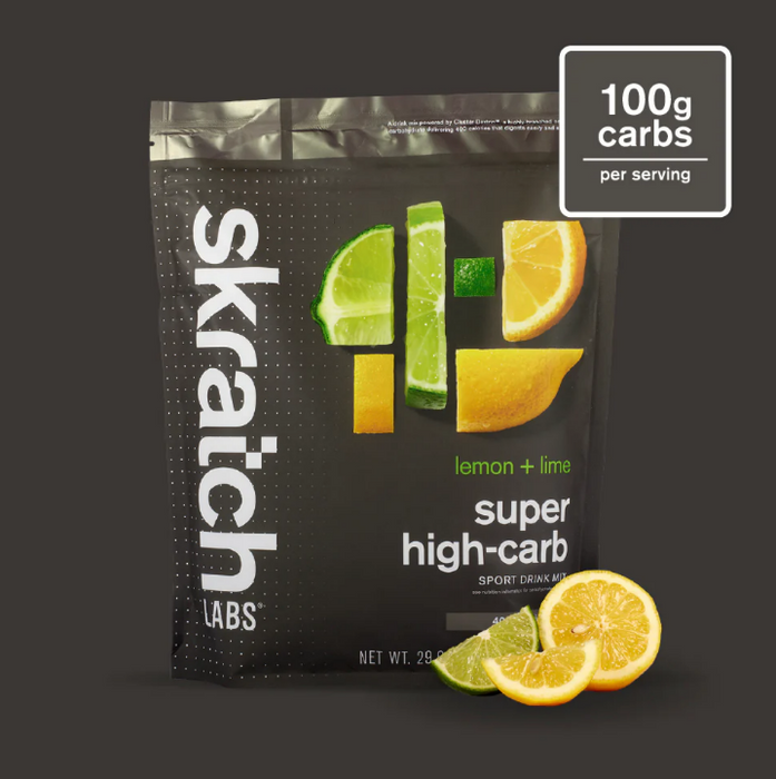 Skratch Labs Super High Carb Sport Drink Mix-Lemon + Lime