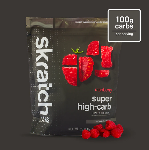 Skratch Labs Super High Carb Sport Drink Mix-Raspberry