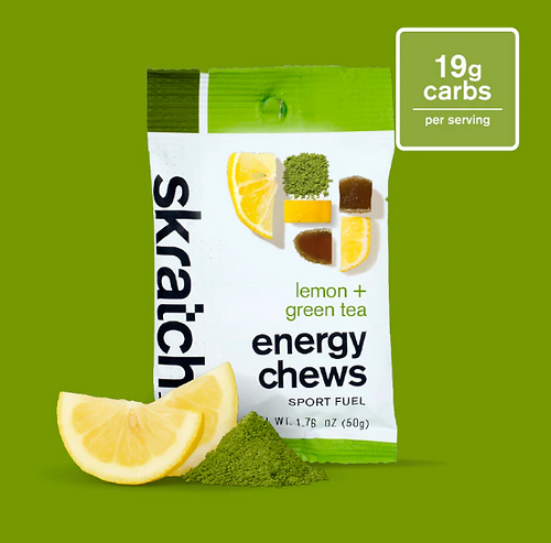 Skratch Labs Energy Chews Green Tea & Lemon