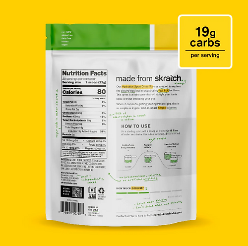 Skratch Labs Hydration Sport Drink Mix Lemon + Lime