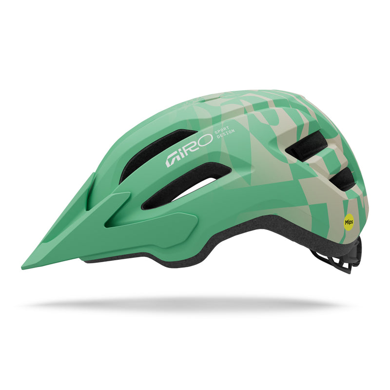 Giro Fixture Mips II UY - Matte Black/Vivid Green