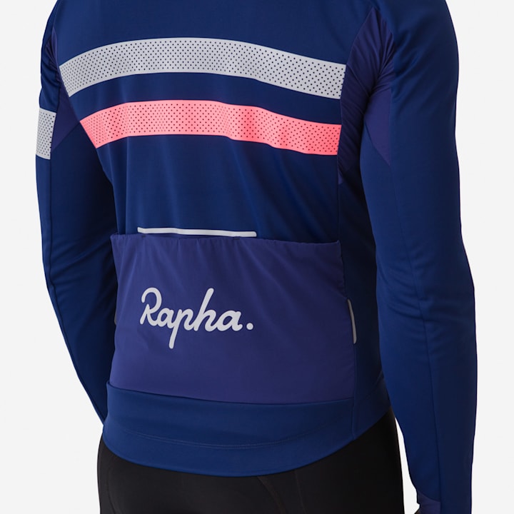 Rapha - Men's Brevet Long Sleeve Windstopper Jersey | iRIDE Store