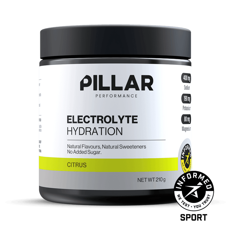 Pillar Performance Electrolyte Hydration 210g Citrus