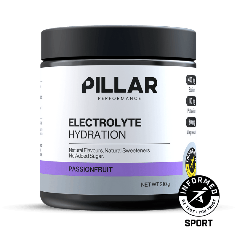 Pillar Performance Electrolyte Hydration 210g Passionfruit
