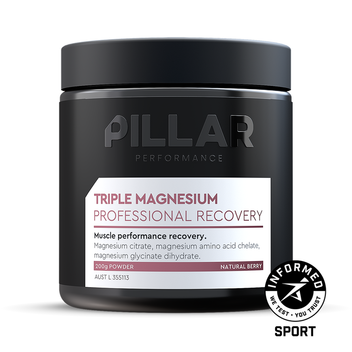 Pillar Performance Triple Magnesium 200g Natural Berry