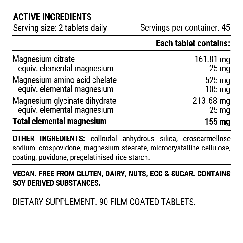 Pillar Performance Triple Magnesium Capsules