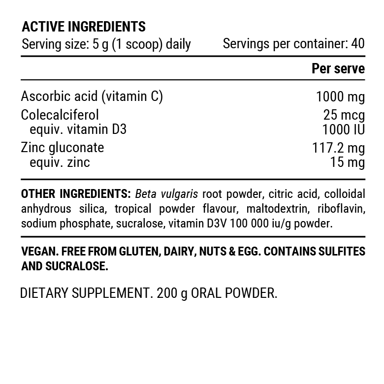 Pillar Performance Ultra Immune C Tropical