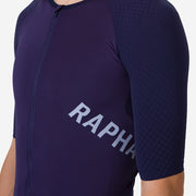 Rapha - Men's Pro Team Aero Jersey Navy Purple / Grey Lilac