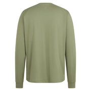 Rapha - Men's Long Sleeve Cotton T-shirt Olive Green/Green