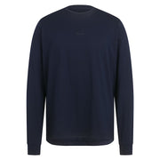 Rapha - Men's Long Sleeve Cotton T-shirt Dark Navy/Navy