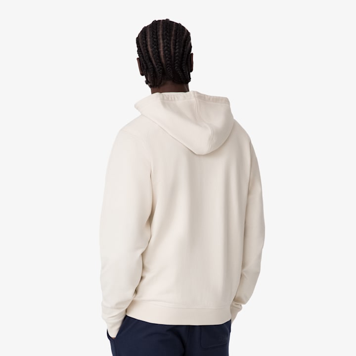 Rapha - Men's Cotton Zip Hoodie Off-White/Stone