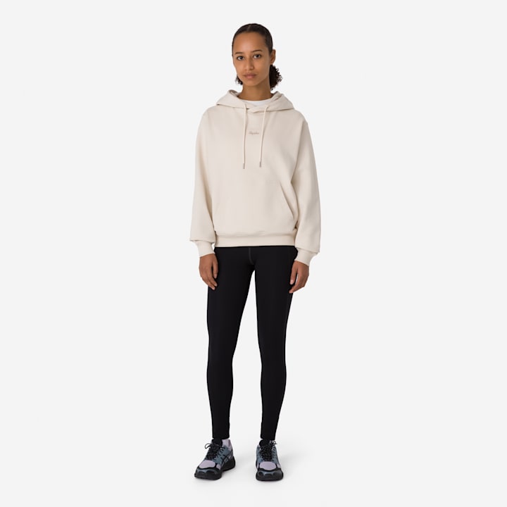 Rapha - Women's Cotton Hoodie Off-White/Stone