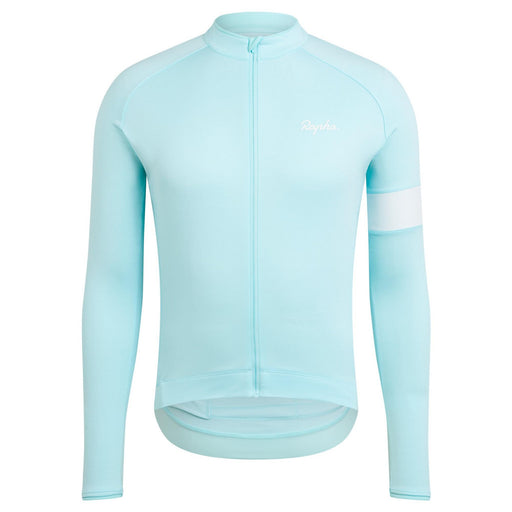 Rapha - Men's Long Sleeve Core Jersey - Light Blue/White