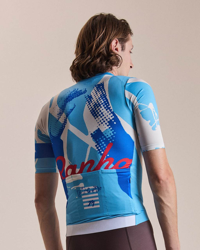 Rapha + David Carson Men's Pro Team Rouleur Jersey