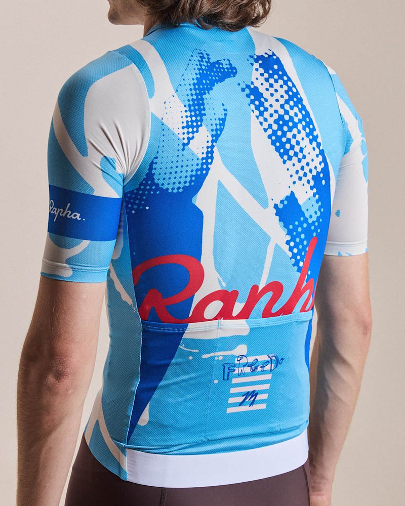 Rapha + David Carson Men's Pro Team Rouleur Jersey