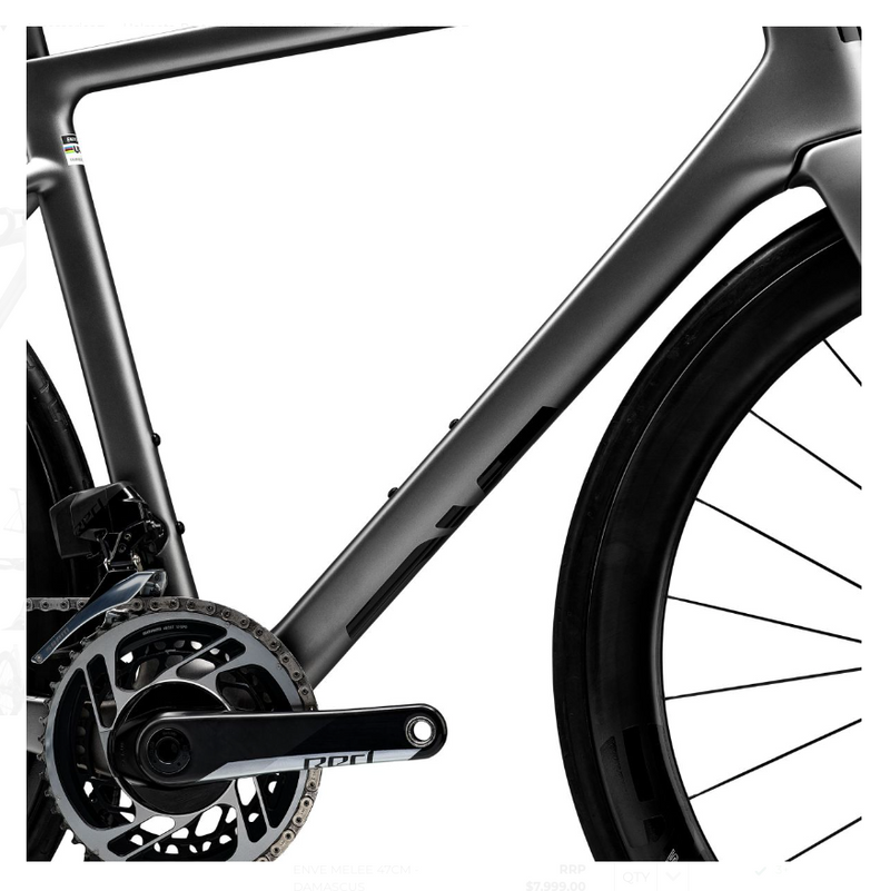 Enve Melee Road Frameset - Damascus Grey
