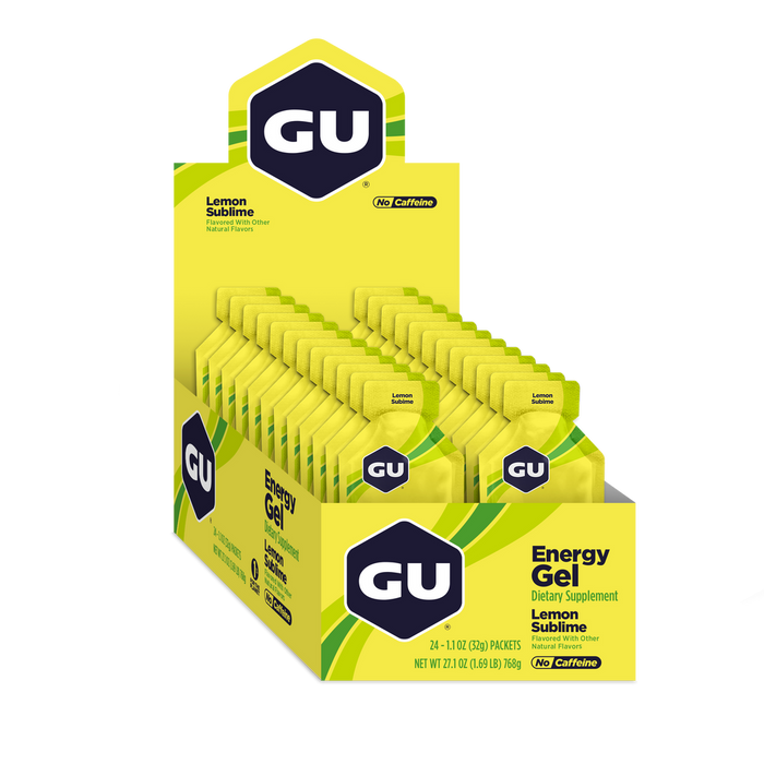 GU Energy Gel (Box of 24)-Lemon Sublime