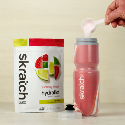 Skratch Labs Hydration Sport Drink Mix Raspberry Limeade (50mg Caffeine)