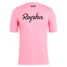 Rapha - Men's Logo T-Shirt - Pink/Black - 1