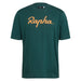 Rapha - Men's Logo T-Shirt - Organic Cotton - Dark Green/Peach