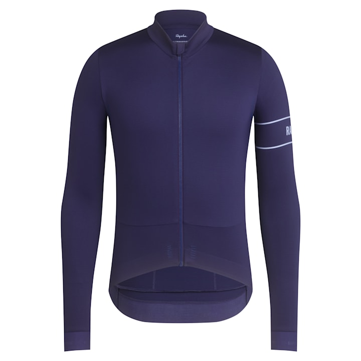 Rapha - Men's Pro Team Long Sleeve Thermal Jersey New Season Eclipse / Aleutain