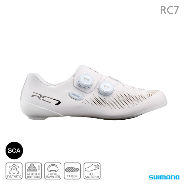 Shimano - SH-RC703 Road Shoe Men's Range - White