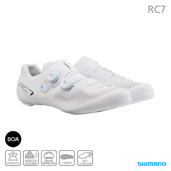 Shimano - SH-RC703 Road Shoe Men's Range - White