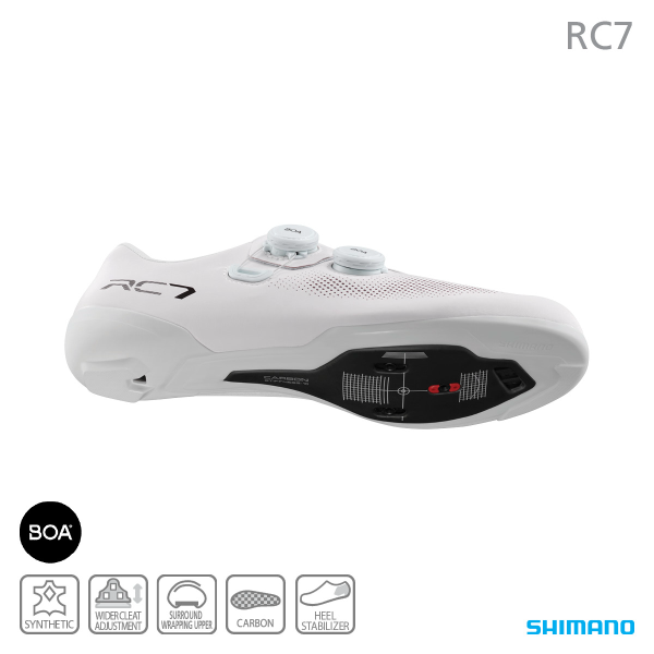 Shimano - SH-RC703 Road Shoe Men's Range - White