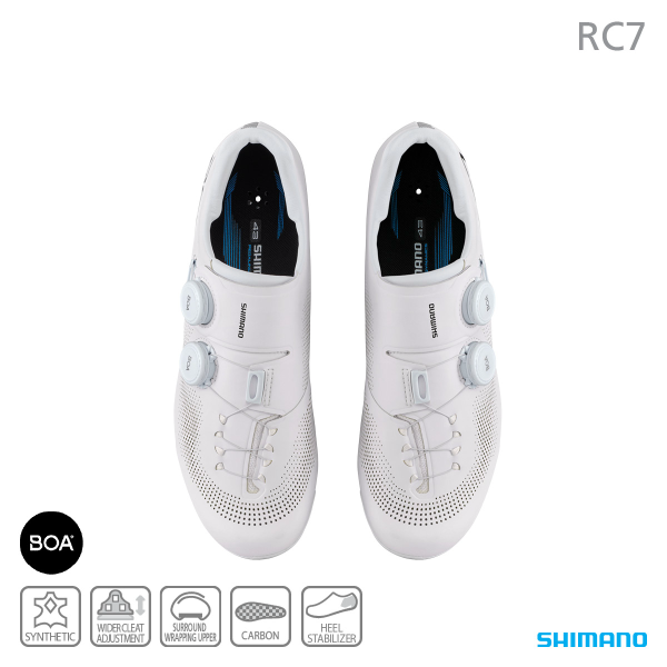 Shimano - SH-RC703 Road Shoe Men's Range - White