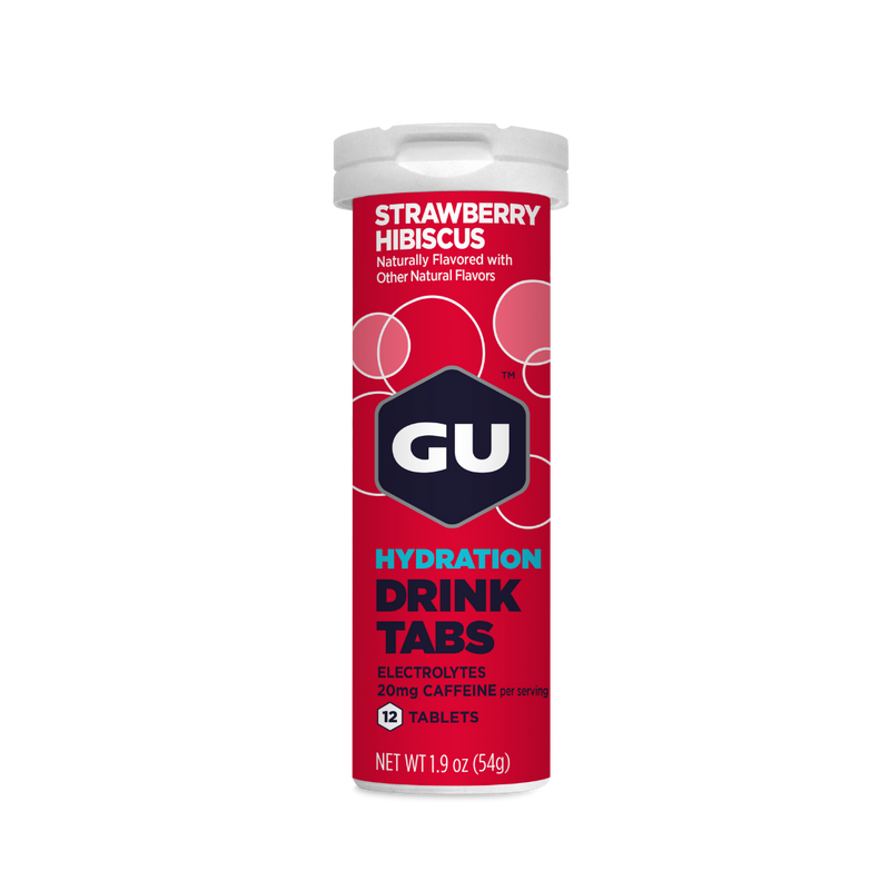 GU Brew Hydration Tabs Strawberry Hibiscus