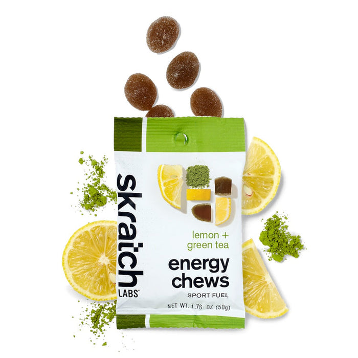 Skratch Labs Energy Chews Lemon + Green Tea