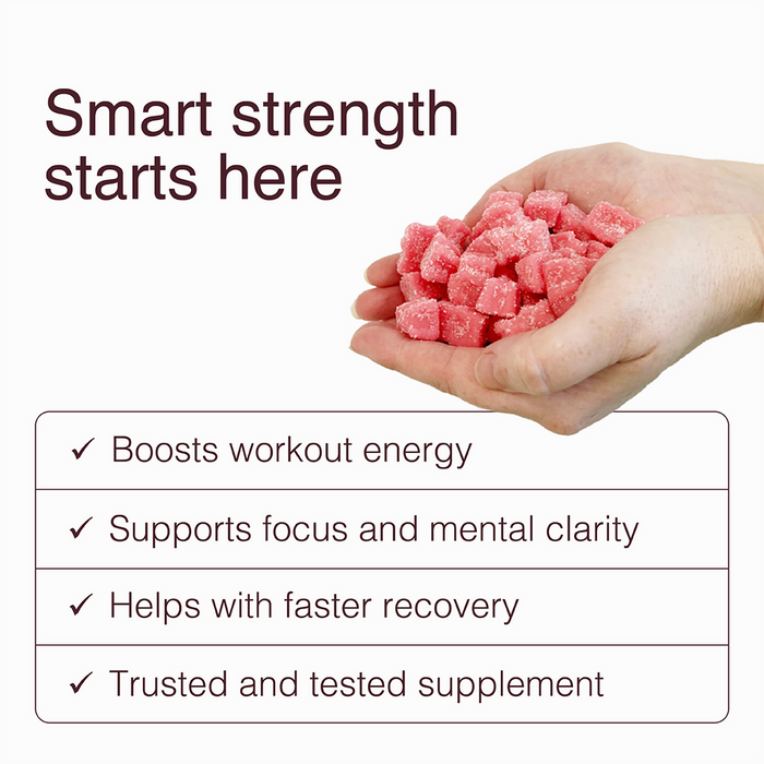 Swoleys Sour Creatine Gummy Bears 30 Serves Watermelon